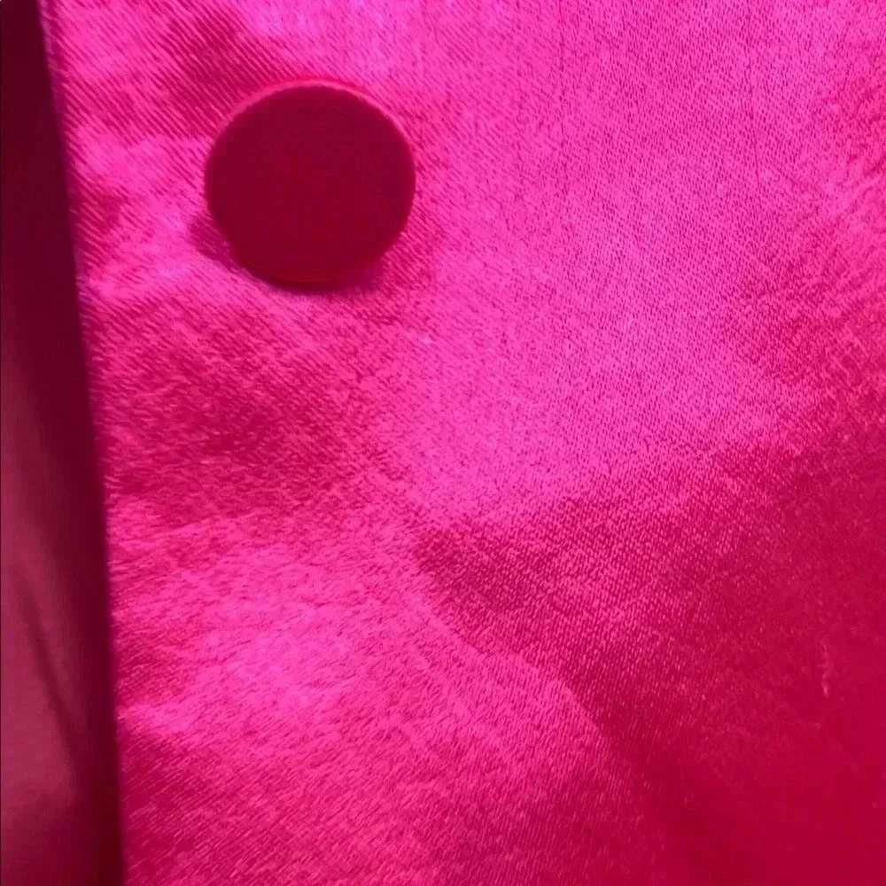 Cinq a sept Women's Pink Satin Blazer - Picture 16 of 16